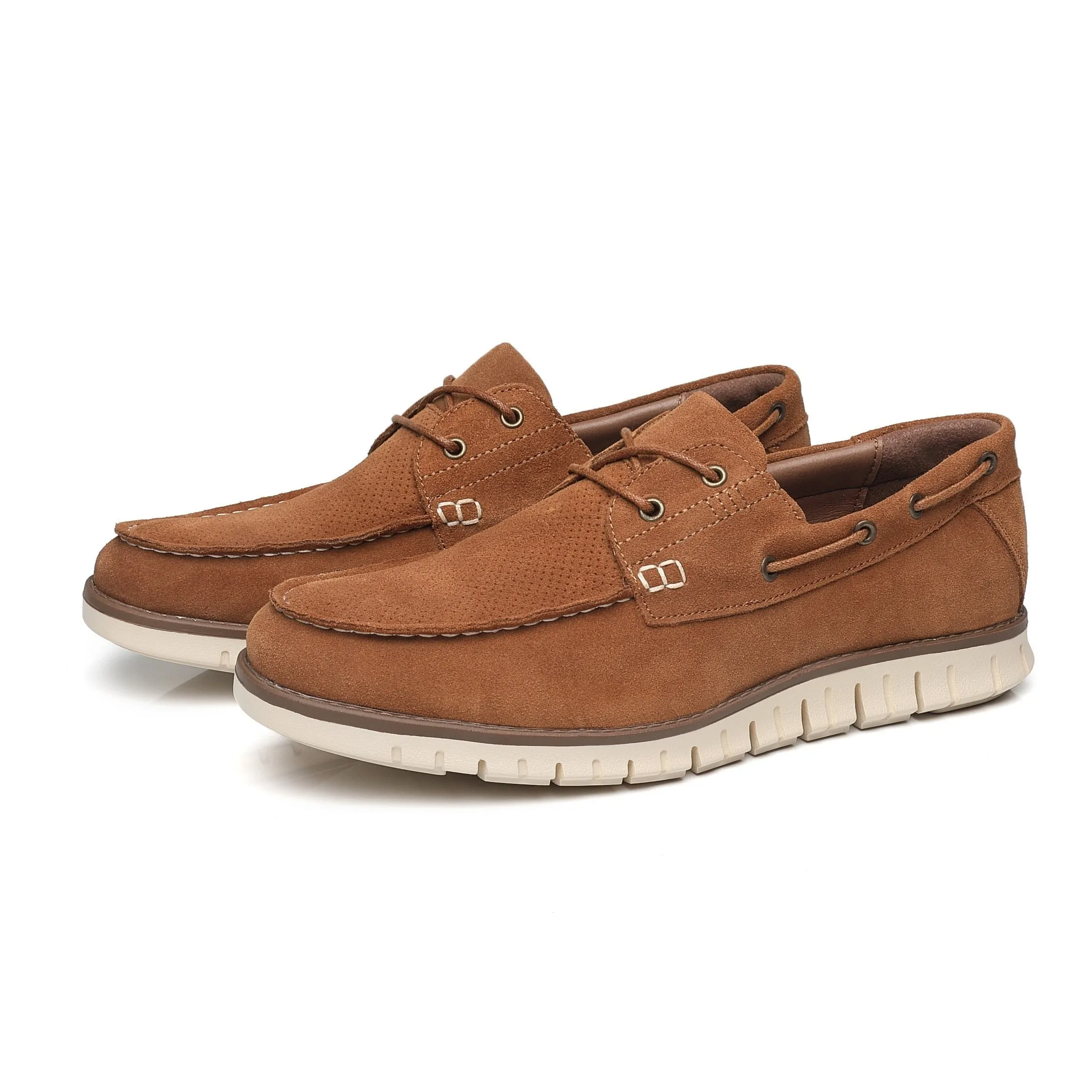 Angelo Ricci™ Autumn Cow Suede Office Style Loafers