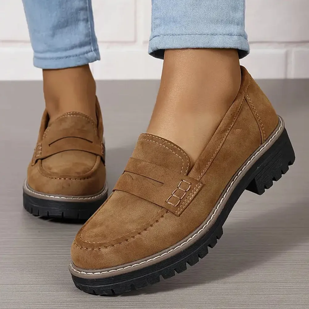 Betterthy Women Luxury Suede Loafers