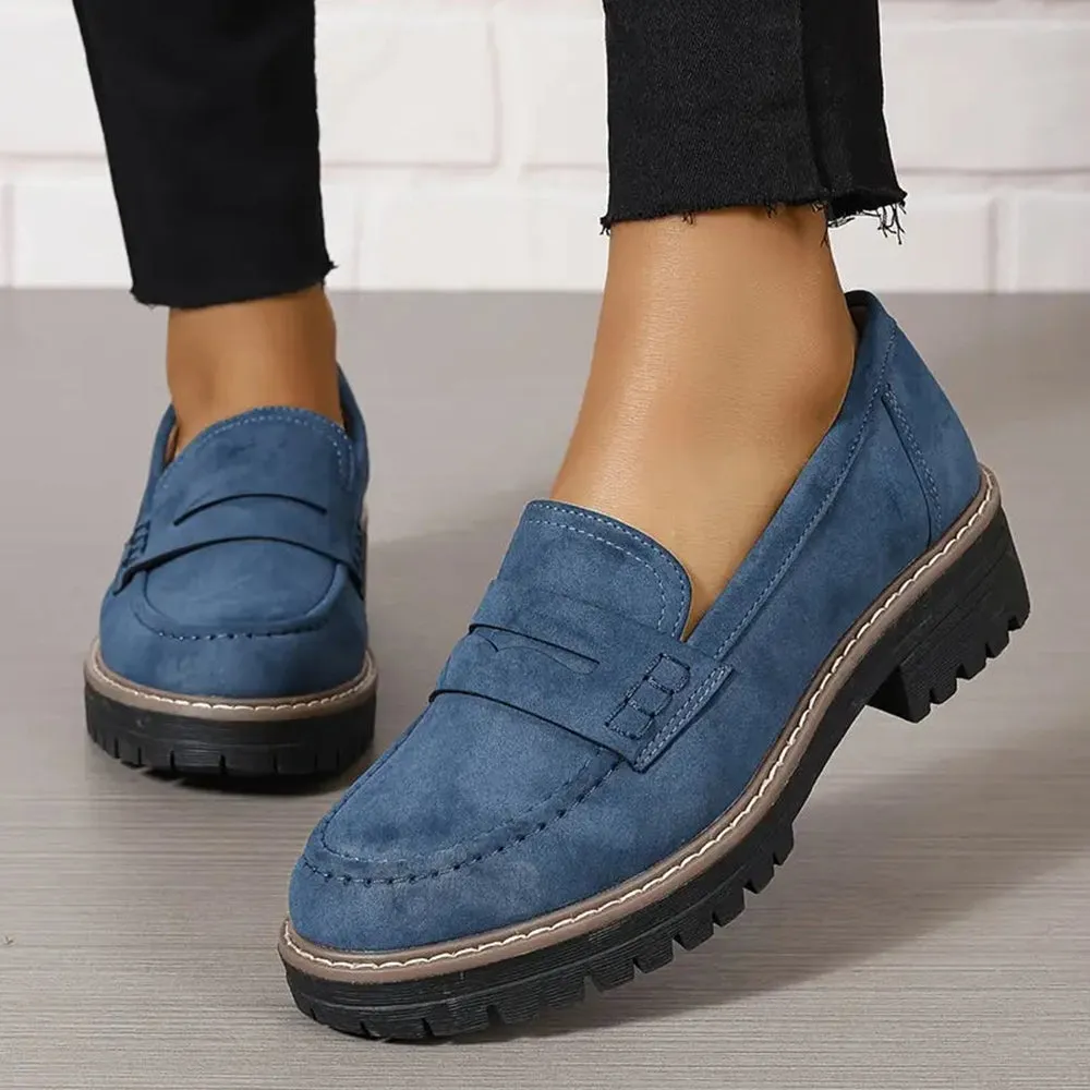 Betterthy Women Luxury Suede Loafers