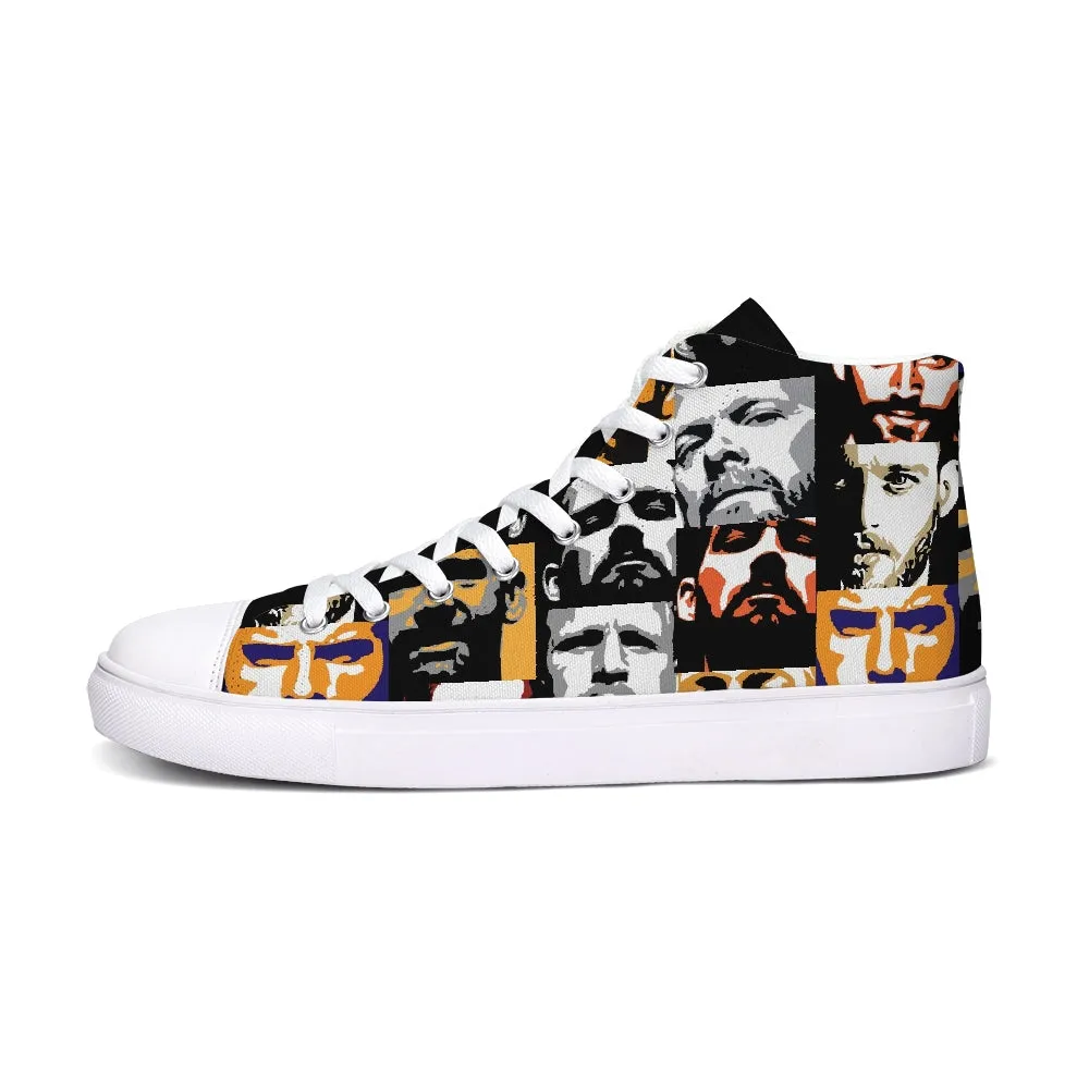 Crowd, Hightop Canvas Shoe