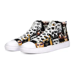 Crowd, Hightop Canvas Shoe