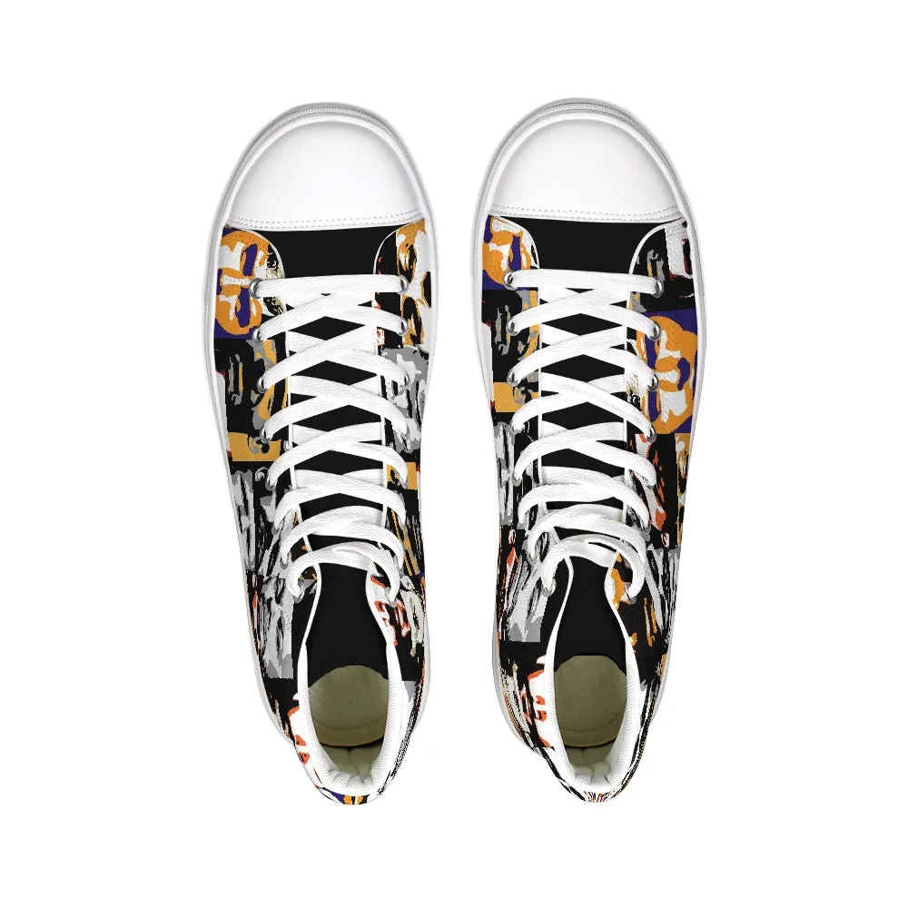 Crowd, Hightop Canvas Shoe
