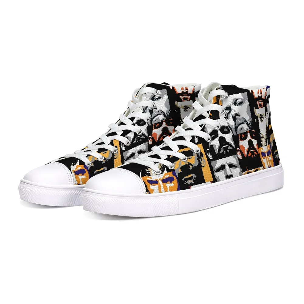Crowd, Hightop Canvas Shoe