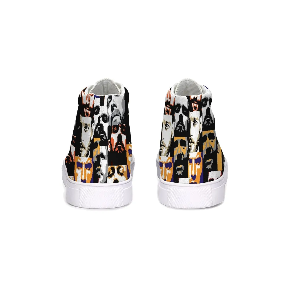 Crowd, Hightop Canvas Shoe