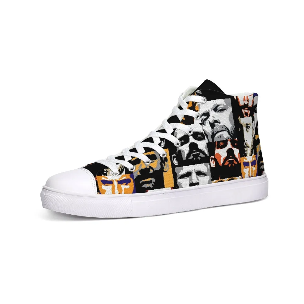 Crowd, Hightop Canvas Shoe
