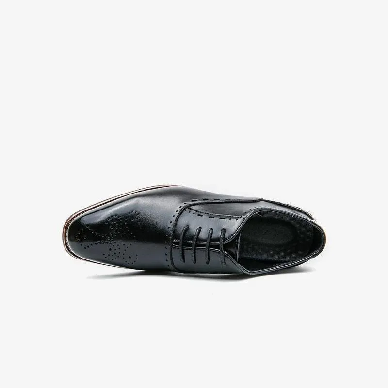 Elegant Oxford Leather Shoes Formal