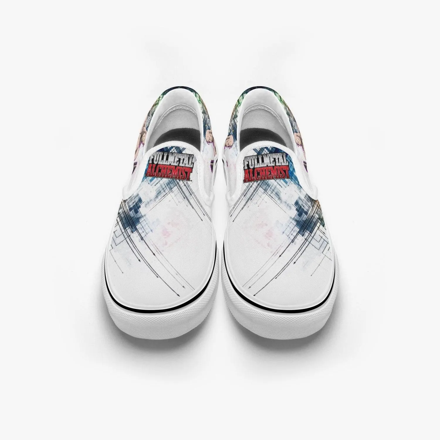 Fullmetal Alchemist Alex Slip Ons Anime Shoes
