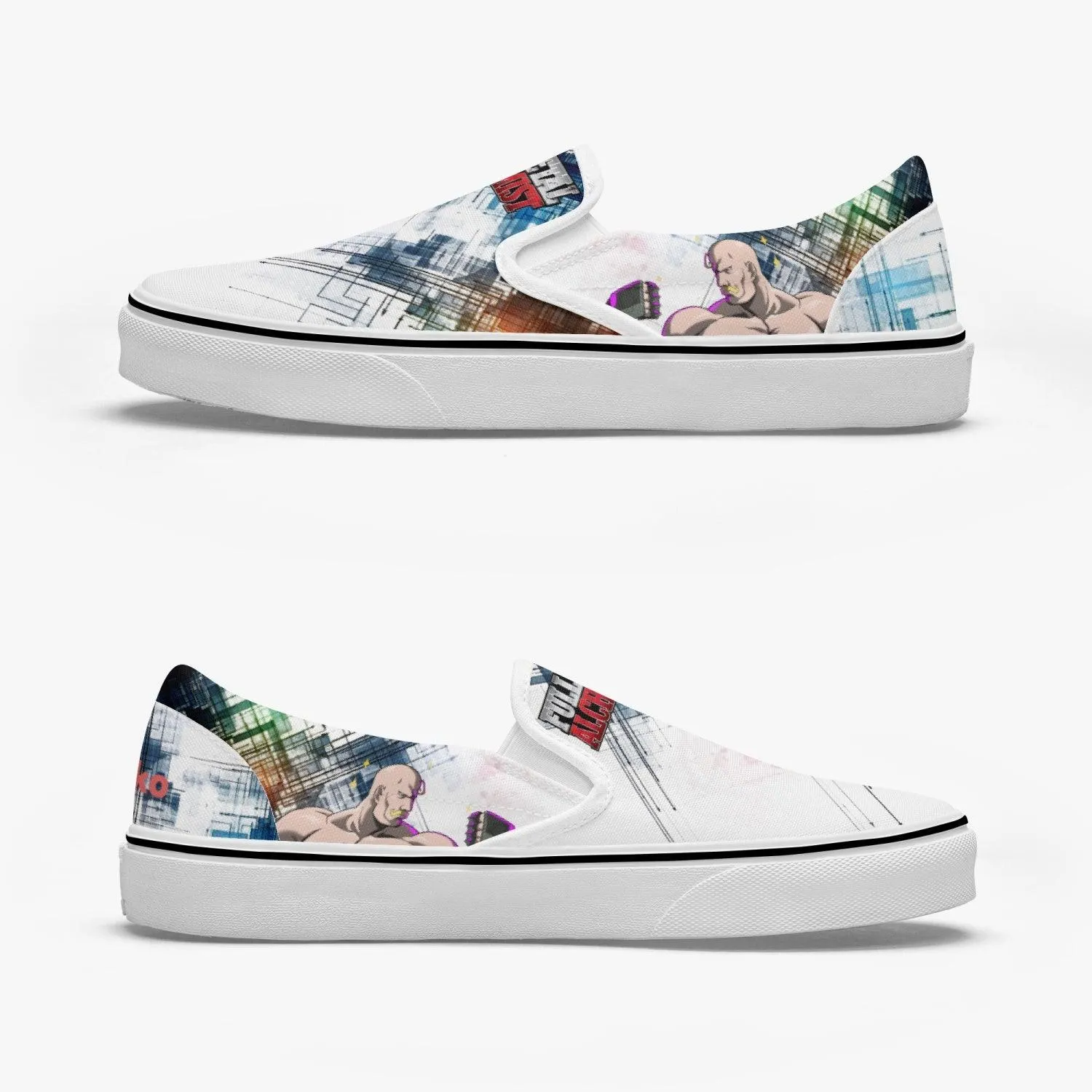 Fullmetal Alchemist Alex Slip Ons Anime Shoes