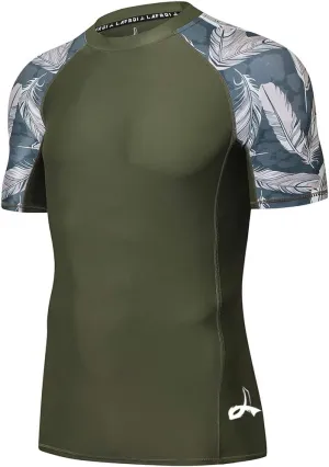 LAFROI Men's Long Sleeve UPF 50  Baselayer Skins Performance Fit Compression Rash Guard-CLY02D