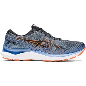 Men's Asics GEL-Cumulus 24, Black/Shocking Orange, 11 4E Extra Wide