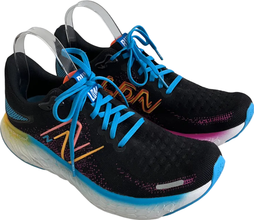 New Balance Black London Marathon Fresh Foam 1080 V12 Shoes UK 8 EU 42 👞