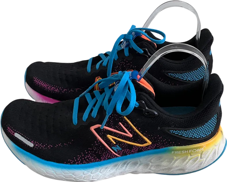 New Balance Black London Marathon Fresh Foam 1080 V12 Shoes UK 8 EU 42 👞