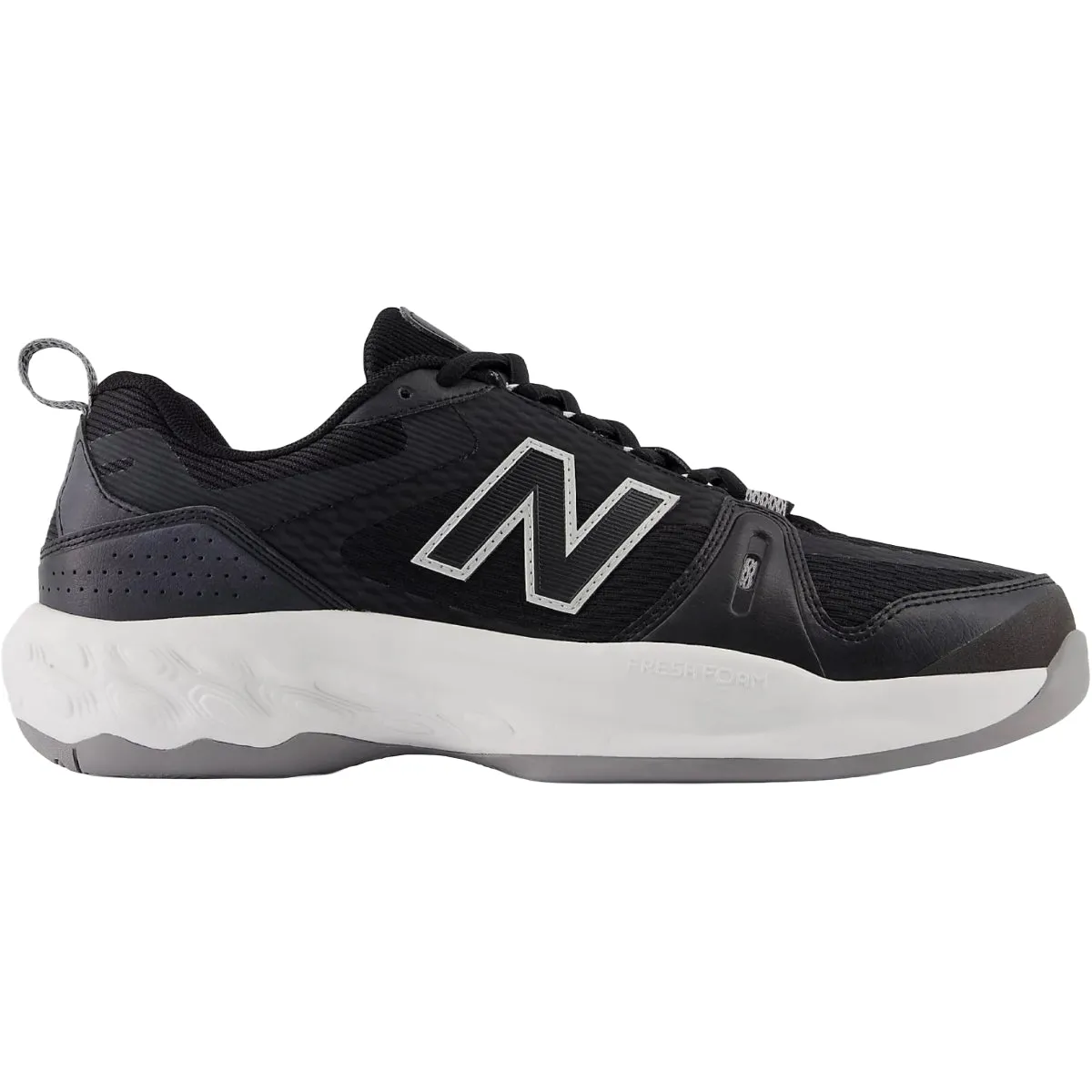 New Balance Men's Fresh Foam X 1007 Tennis Shoes - Black - (D-Width)