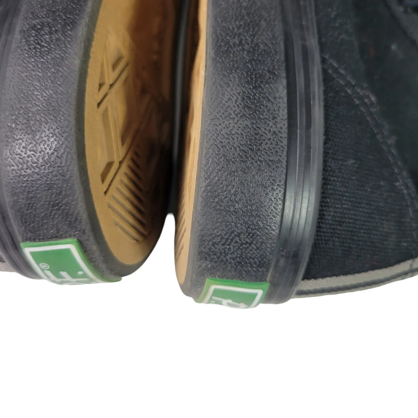 PF Flyers 1993 Center Hi Top Sneakers Black Limited Edition Cap Toe Unisex Size 6.5 Women