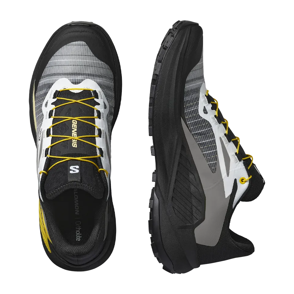 Salomon Men's Genesis Black/White/Lemon